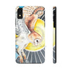 Barn Owl Landing Ink Art Case Mate Tough Phone Cases Iphone Xr