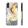 Barn Owl Landing Ink Art Case Mate Tough Phone Cases Iphone Xs