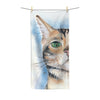 Bengal Cat Cattitude Watercolor Polycotton Towel 30X60 Home Decor