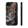 Bengal Cat Meow I Art Case Mate Tough Phone Cases Iphone 7 8