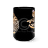 Bengal Cat Nap Black Mug 15Oz