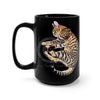 Bengal Cat Nap Black Mug 15Oz