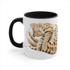 Bengal Cat Sleeping Watercolor On White Art Accent Coffee Mug 11Oz