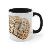 Bengal Cat Sleeping Watercolor On White Art Accent Coffee Mug 11Oz