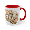 Bengal Cat Sleeping Watercolor On White Art Accent Coffee Mug 11Oz
