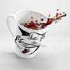Bengal Cat Snarl Ink Tribal Latte Mug Mug