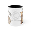 Bengal Cats Fur Babies Watercolor On White Art Accent Coffee Mug 11Oz