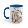Bengal Cats Fur Babies Watercolor On White Art Accent Coffee Mug 11Oz