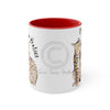 Bengal Cats Fur Babies Watercolor On White Art Accent Coffee Mug 11Oz Red /