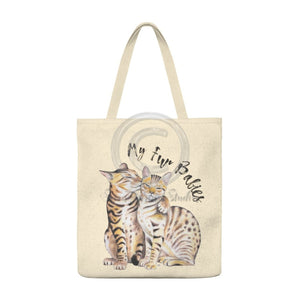 Bengal Cats Shoulder Tote Bag - Roomy Bags