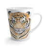 Bengal Tiger Watercolor Art White Latte Mug 12Oz Mug