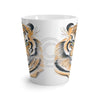Bengal Tiger Watercolor Art White Latte Mug Mug