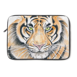 Bengal Tiger Watercolor Ink Art Laptop Sleeve 13