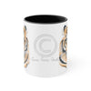 Bengal Tiger Watercolor On White Art Accent Coffee Mug 11Oz