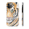 Bengal Tiger Yellow Eyes Ink White Case Mate Tough Phone Cases Iphone 11 Pro