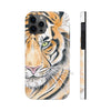 Bengal Tiger Yellow Eyes Ink White Case Mate Tough Phone Cases Iphone 12 Pro