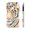 Bengal Tiger Yellow Eyes Ink White Case Mate Tough Phone Cases Iphone 6/6S Plus