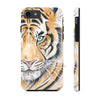Bengal Tiger Yellow Eyes Ink White Case Mate Tough Phone Cases Iphone 7 8