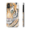 Bengal Tiger Yellow Eyes Ink White Case Mate Tough Phone Cases Iphone X