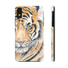 Bengal Tiger Yellow Eyes Ink White Case Mate Tough Phone Cases Iphone Xr