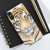 Bengal Tiger Yellow Eyes Ink White Ii Case Mate Tough Phone Cases