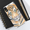 Bengal Tiger Yellow Eyes Ink White Ii Case Mate Tough Phone Cases