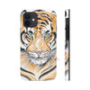 Bengal Tiger Yellow Eyes Ink White Ii Case Mate Tough Phone Cases Iphone 12