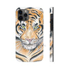 Bengal Tiger Yellow Eyes Ink White Ii Case Mate Tough Phone Cases Iphone 12 Pro