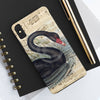 Black Swan Music Vintage Art Case Mate Tough Phone Cases