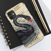 Black Swan Music Vintage Art Case Mate Tough Phone Cases