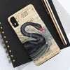 Black Swan Music Vintage Art Case Mate Tough Phone Cases