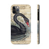 Black Swan Music Vintage Art Case Mate Tough Phone Cases Iphone 11 Pro Max