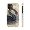Black Swan Music Vintage Art Case Mate Tough Phone Cases Iphone 12