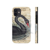 Black Swan Music Vintage Art Case Mate Tough Phone Cases Iphone 12 Mini