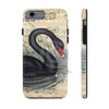 Black Swan Music Vintage Art Case Mate Tough Phone Cases Iphone 6/6S