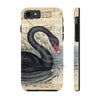 Black Swan Music Vintage Art Case Mate Tough Phone Cases Iphone 7 8