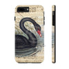 Black Swan Music Vintage Art Case Mate Tough Phone Cases Iphone 7 Plus 8
