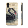Black Swan Music Vintage Art Case Mate Tough Phone Cases Iphone Xr