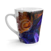 Blindfolded Purple Watercolor White Latte Mug Mug