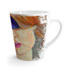 Blindfolded Purple Watercolor White Latte Mug 12Oz Mug