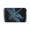 Blue Dragonfly On Black Art Bath Mat 34 × 21 Home Decor