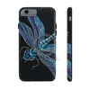 Blue Dragonfly On Black Art Case Mate Tough Phone Cases Iphone 6/6S