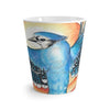 Blue Jay As A Phoenix Ink Art Latte Mug Mug