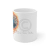 Blue Jay As A Phoenix Ink Art Mug 11Oz