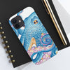 Blue Kraken Octopus Exotic Case Mate Tough Phone Cases