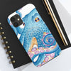 Blue Kraken Octopus Exotic Case Mate Tough Phone Cases