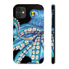 Blue Kraken Octopus On Black Exotic Case Mate Tough Phone Cases Iphone 11