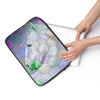 Blue Lusitano Horse Cubic Style Laptop Sleeve