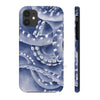 Blue Monochrome Tentacles Octopus Case Mate Tough Phone Cases Iphone 11