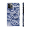 Blue Monochrome Tentacles Octopus Case Mate Tough Phone Cases Iphone 11 Pro